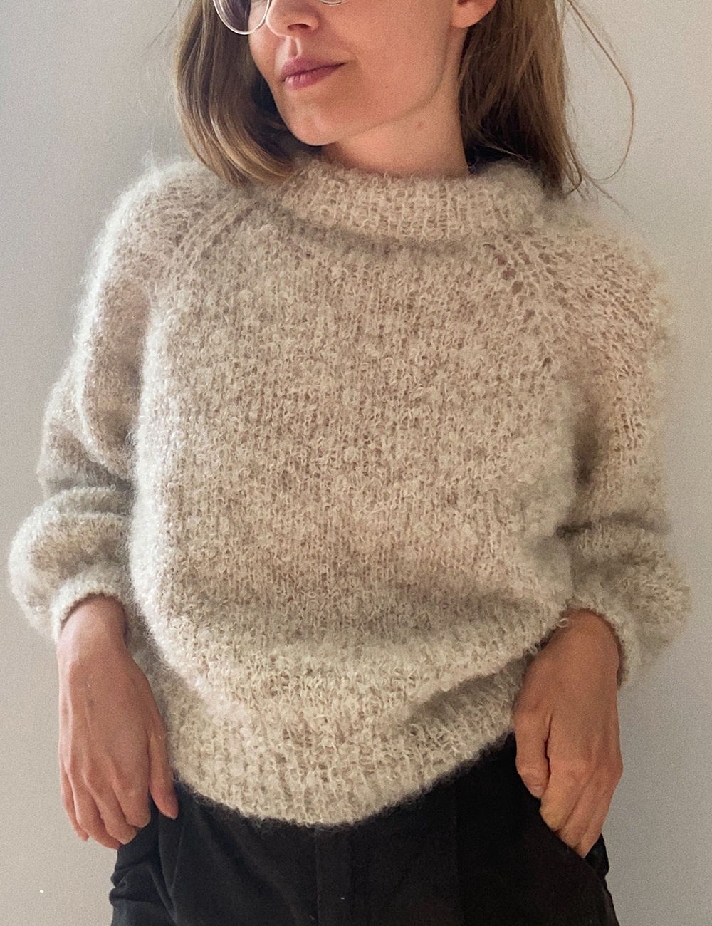 Bouclé sweater (DK)